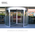 Comercial glass entrance revolving doors